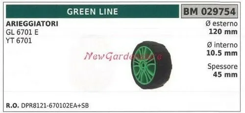 Grün Linie Rasenmäher GL 6701 E YT 6701 029754