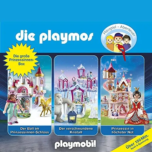 Die Playmos - Die große Prinzessinnenbox (Original Playmobil Hörspiele) [3CDs]
