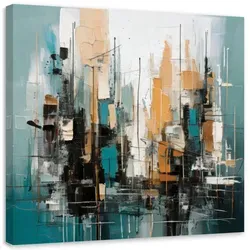 Kunst Türkis von Feeby