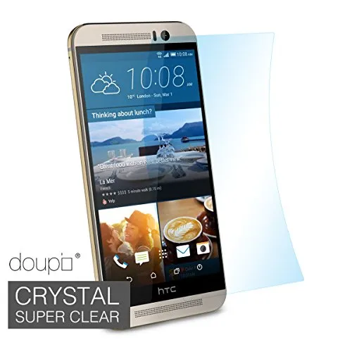 doupi Ultrathin Schutzfolie für HTC ONE (M9), SuperClear Display Schutz (6X Folie in Packung)