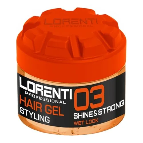 LORENTI TOKYO & SEOUL Barber Styling Gel 03 in orange von LORENTI TOKYO & SEOUL