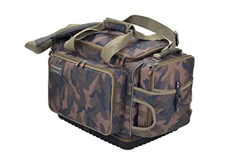 Tandem Baits Phantom Base Camo Angeltasche für Angelzubehör | wasserdichte Tasche Karpfenzubehör-Angelkoffer | Bequeme Umhängetasche | Wasserfeste Tasche für Bissanzeiger Boilies & Lieblingsköder