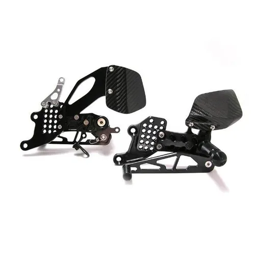 GILLES TOOLING AS31GT Einstellbare Fußrastenanlage Schwarz