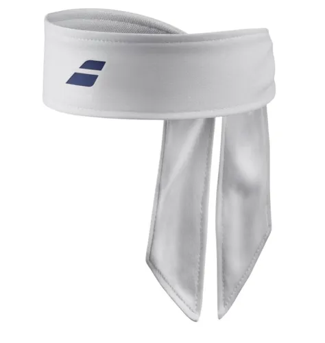 Babolat Stirnband Tie Headband weiss - 1 Stück in weiß von Babolat