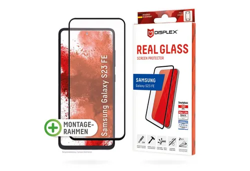 Displex Displayschutzglas Real Glass 3D, vollständige Abdeckung