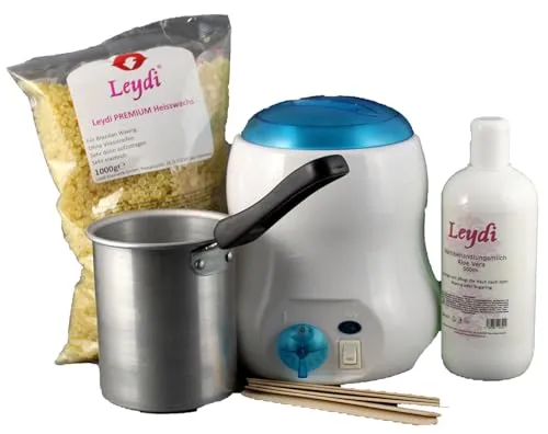 Leydi PROFI Heisswaxset Premium Honig von Leydi