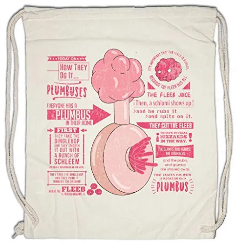 Urban Backwoods Plumbus Turnbeutel Sporttasche