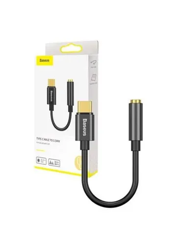 Baseus L54 Audio Adapter USB-C + mini jack 3.5mm (Black) CATL54-01