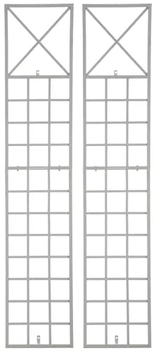 CLP 2er Set Rankgitter Trigo in weiß von CLP