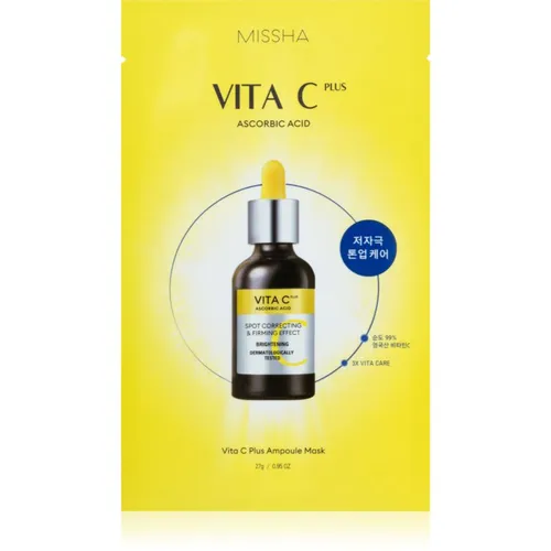 Missha Vita C Plus Aufhellende Tuchmaske mit Vitamin C 27 g