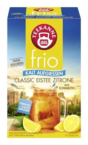 frio Eistee Zitrone 10 Packungen à 18 Beutel, 450g