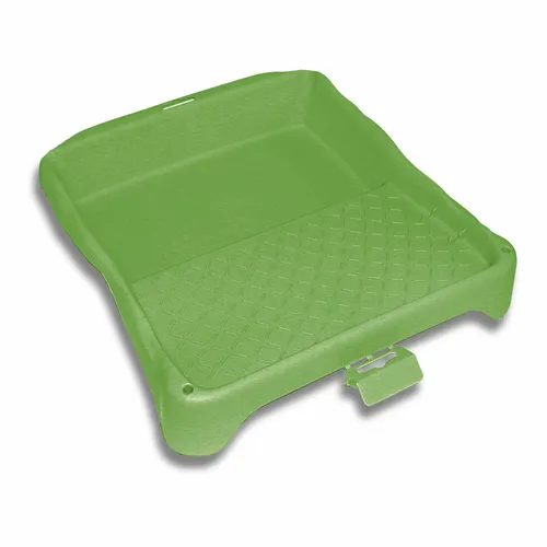Nölle Lackierwanne Farbwanne Farbschale Lackierschale Kunststoff grün 34 x 38 cm