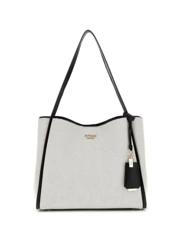 Guess Shopper Girlfriend Tote - Exklusives Design - Eleganter Shopper mit geräumigem Hauptfach und praktischem Magnetverschluss - der perfekte Alltagsbegleiter für stilbewusste Frauen.