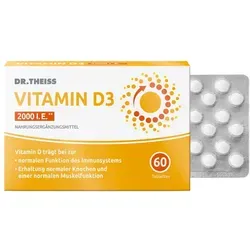 Produktbild Dr. Theiss Vitamin D3 Tabletten 2000 I.E.