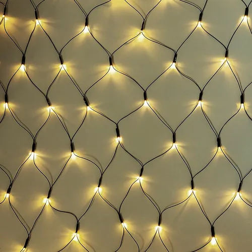 240er LED-Lichternetz Kaltweiß