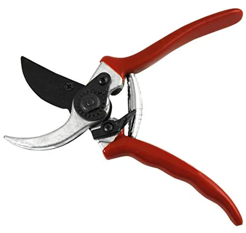 YERD B204 Gartenschere/Rebschere/Bypass-Schere, SK5 Stahlklinge, Griffe Alu-Legierung