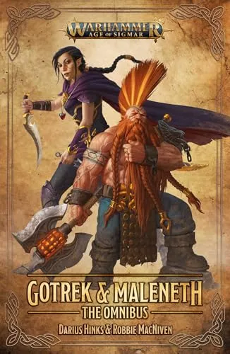 Warhammer Age of Sigmar: Gotrek & Maleneth - Das Omnibus (Englisch) - Entdecken Sie die epischen Abenteuer von Gotrek & Maleneth in diesem umfassenden Band, ideal für Fans von Fantasy-Literatur und spannenden Geschichten.