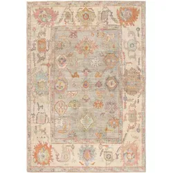 benuta Pop Teppich, Mehrfarbig, 120x170 cm - Orientalischer Textil-Teppich, wasserabweisend und GOTS-zertifiziert – ideal für stilvolle Akzente in Ihrem Zuhause.