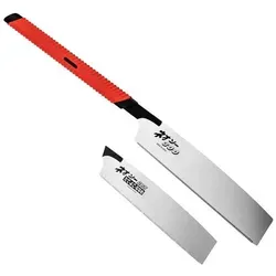 FAMEX 5552 Profi Japansäge Kataba - Hochwertige Zugsäge 265/300 mm - Traditionelle japanische Zugsäge für präzise Schnitte. Extrem scharfe Zahnung sorgt für saubere Ergebnisse. Ideal für Handwerker und den professionellen Einsatz.