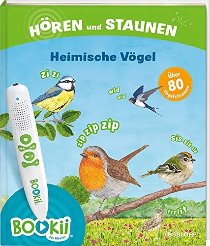 BOOKii® Hören und Staunen Heimische Vögel: Über 80 Vogelstimmen (BOOKii: Antippen, Spielen, Lernen)