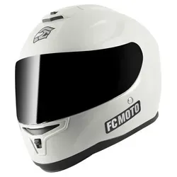 FC-Moto FF114B Helm XL, weiß für Männer
