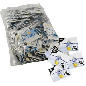 Papstar Erfrischungstücher 97200 Citro, einzeln verpackt, mit Zitronenduft, 250 Stück