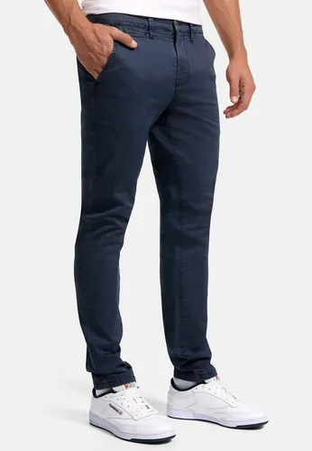 Indicode Herren INGeoport Chinohose | Bequeme Herrenhose aus 98% Baumwolle für vielseitige Outfits - Wanderhosen mit 98% Baumwolle und 2% Elasthan für hohen Tragekomfort. Ideal für Casual- und Business-Looks, Regular Fit.
