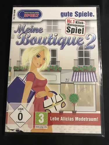 Meine Boutique 2 - PC Win XP & Vista - Neu & Originalverpackt in Folie @329