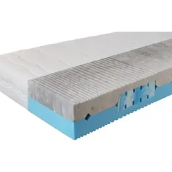 BeCo 2 Dreams Komfortschaummatratze 90 x 190 cm - Matratzen mit 21 cm Komforthöhe und 7 ergonomischen Liegezonen, Testsieger von Stiftung Warentest mit 'GUT' bewertet - ideal für erholsamen Schlaf.
