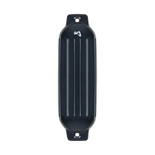 Mesle Fender Boot Dura, ø 21 cm | 68 cm lang, Langfender aufblasbar, Bootsfender, Fender Schiff Yacht Schlauchboot