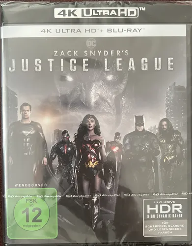 4K Ultra HD + Blu-ray - DC - Zack Snyder's Justice League