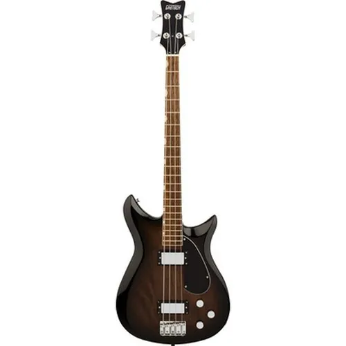 Gretsch EMTC CVT Bass BRSTL FO B-Stock - B-Stock E-Bass mit Mahagoni-Korpus und -Hals, ideal für Bassisten, die einen warmen Klang suchen. Mit hochwertigen Tonabnehmern und 20 Bünden für vielseitige Spielmöglichkeiten.