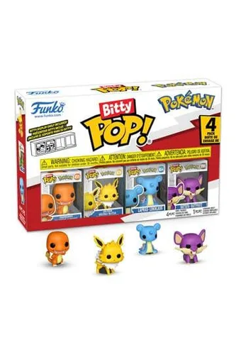 Funko Pop! Games Figurenset Bitty Pop Pokemon Serie 2