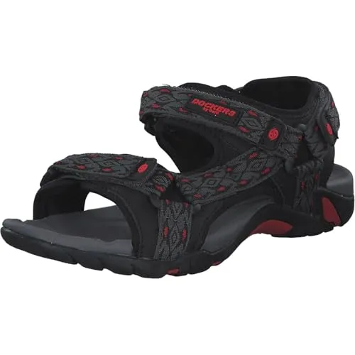 Dockers by Gerli 50SA601700120 - Robuste Outdoorsandale für Kinder - Wanderschuhe für abenteuerlustige Kids mit flexiblem Klettverschluss und rutschfester Sohle. Perfekt für ausgiebige Trekking-Touren und spielerische Erkundungen.