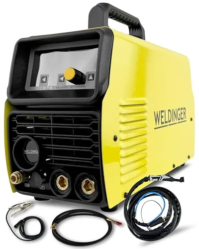 WELDINGER WIG-Schweißgerät WE 2003P ACDC - Leicht und leistungsstark - WIG-Schweißgerät WE 2003P ACDC für Aluminium und andere Metalle, mit 5 Jahren Garantie, mobil und nur 9 kg schwer, ideal für präzises Schweißen.