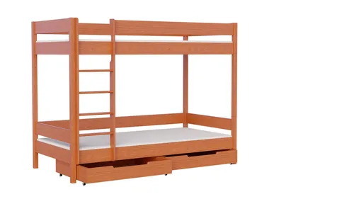 Etagenbett aus Holzwerkstoff, 90x180 cm, für Kinderzimmer