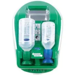 HYGOSTAR Augenspülstation Eye Care Medidrop II 50016 - Sonstige, inklusive 500 ml Natriumchloridlösung für effektive Augenpflege und schnelle Hilfe bei Verletzungen.