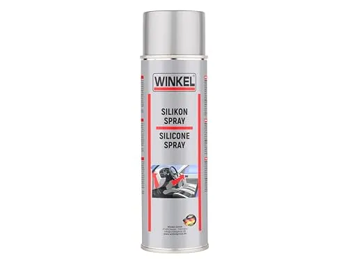ML WINKEL Silikon Spray, Schmiermittel schmiert, pflegt und schützt langanhaltend Gummi, Kunststoff, Holz und Metallteile 500