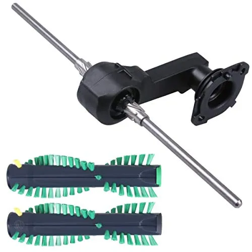 Hochwertiges Getriebe mit Ersatzbürsten - Für Vorwerk Elektrobürste EB360 & EB370 passend - Bestleistung beim Saugen