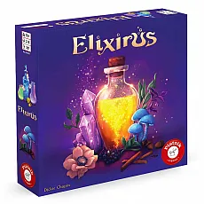 Piatnik Elixirus - Wettkampf um Zaubertränke - Gesellschaftsspiel für die ganze Familie, bei dem ihr im Zauberwald nach Zutaten sucht, um beeindruckende Tränke zu brauen und Meister Elixirus zu gewinnen.