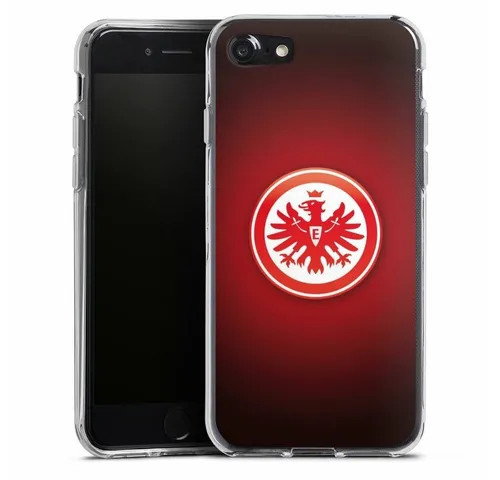 DeinDesign Handyhülle Eintracht Frankfurt Offizielles Lizenzprodukt Wappen, Apple iPhone SE (2020) Silikon Hülle Bumper Case Handy Schutzhülle