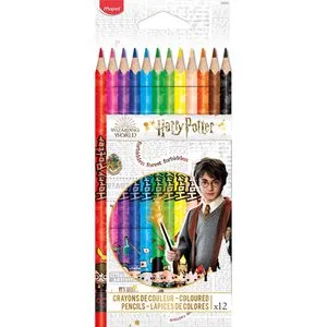 Maped Buntstifte Harry Potter, 832053, farbig sortiert, 12 Stück