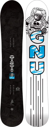 GNU ANTIGRAVITY WIDE Snowboard 2026 - 159W in schwarz von GNU