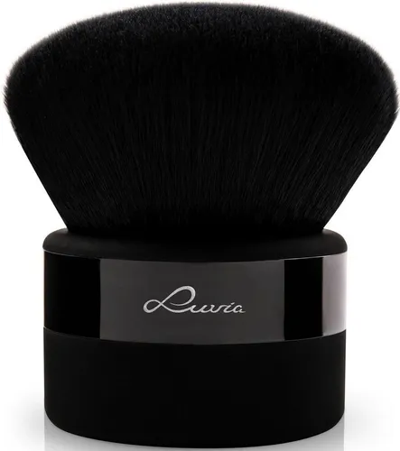 Luvia Cosmetics Essential Kabuki Black Gesichtspinsel - Sonstige Make-Up-Artikel, veganer Pinsel für ein perfektes Puder-Finish und sanft zu sensibler Haut.