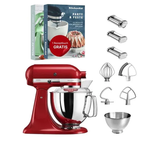 KitchenAid Küchenmaschine KitchenAid 4,8 L 5KSM175 Artisan Küchenmaschine Pastalover