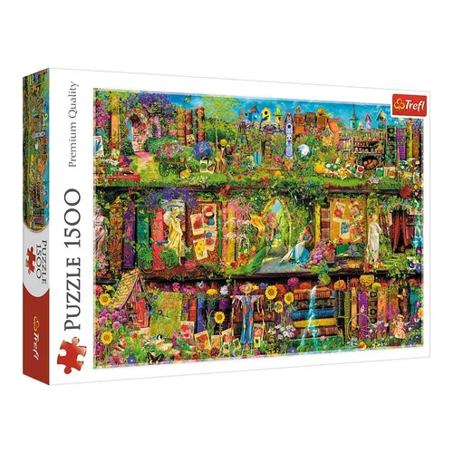 Premium Puzzle 1500 Teile - Feenbibliothek