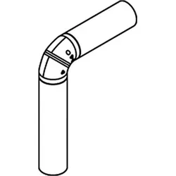 Viessmann Bogen 90° Kompakt, DN 160, 7202969 von Viessmann