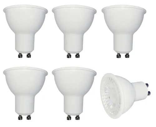 LED Reflektor 6er Set GU10 4W 4 Watt ersetzt 35 Watt 280 Lumen 6500 K
