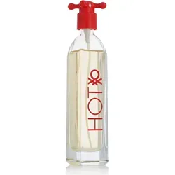 Benetton Hot Eau de Toilette für Damen 100 ml - Eau de Toilette mit einer einzigartigen Mischung aus Zitrusfrüchten und blumigen Noten, ideal für jeden Anlass und verkörpert Wärme und Eleganz.