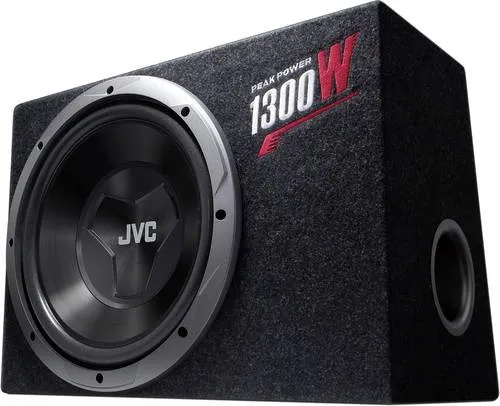 JVC CS-BW120 Subwoofer Bassbox - 30 cm Woofer mit 150 W Leistung - Car-HiFi-Lautsprecher mit 150 W RMS, ideal für kraftvollen Bass und satte Klänge. Hochverdichtete Schaumstoffsicke und hitzebeständige ABS-Dichtung sorgen für Langlebigkeit und optimale Performance.